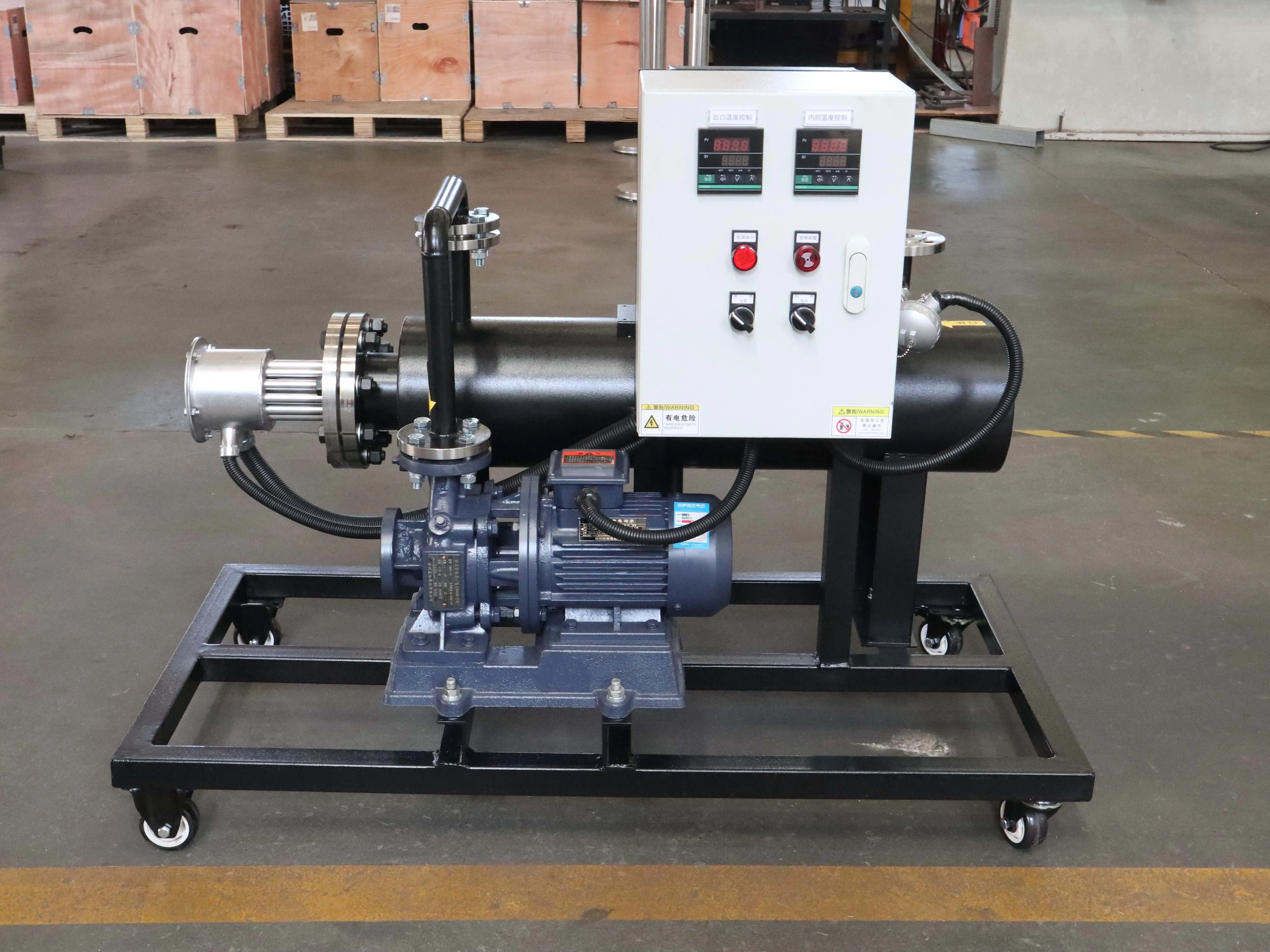 How to choose the material and power of water pipeline heater?