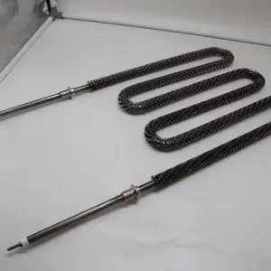 Customized 220V 380V Industrial Finned Heating Tube for Air Ducts