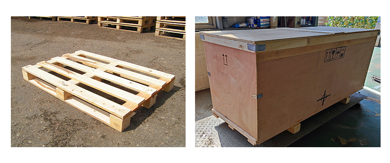 Air duct heater wooden box