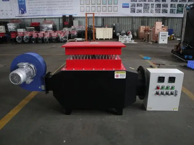 What is the important role of air duct flue gas heater in industrial production?