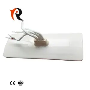 245*60mm 650W Electric Far Infrared Ceramic element heater for thermoforming