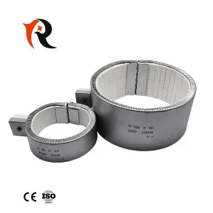 ceramic band heater for spraying melting cloth extruder