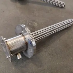 Customized Oil Water Gas Flange Tubular Tank Heater
