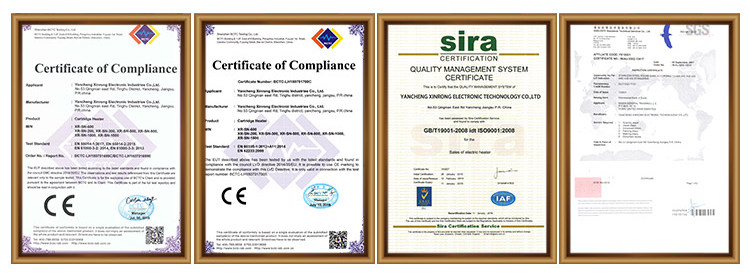 custom cartridge heater