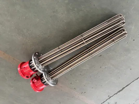 Flange heating tube: If the tank heating tube is damaged, there’s no need to dismantle the tank? Just pull it out and replace it directly