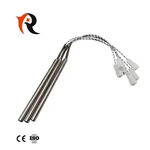 Right angle 230V stainless steel cartridge heater
