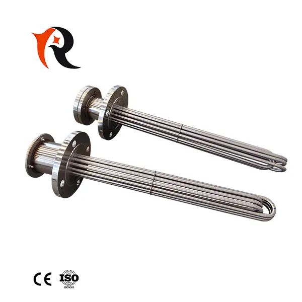 Customized Oil Water Gas Flange Tubular Tank Heater Featured Image