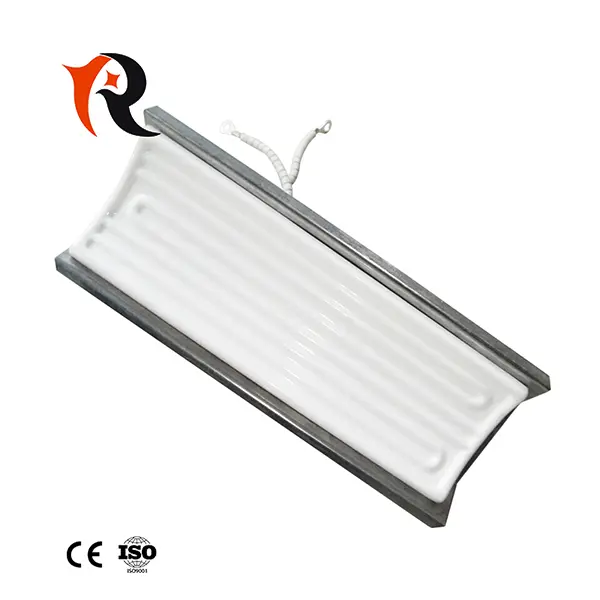 400V 245*60mm 650W Electric Far Infrared Ceramic element heater for thermoforming Featured Image