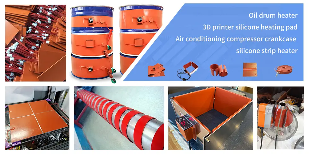 silicone rubber heater