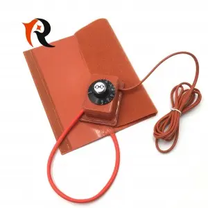 Silicone Rubber Heater with Thermostat for Water or Oil Drum Heating