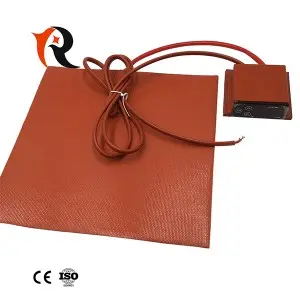 220v Round silicone Rubber heaters Factory Direct Sale Flexible Electric heater Plate Heating Pad