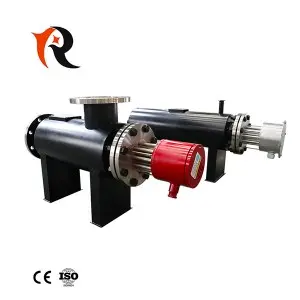 60KW industrial pipeline heater with blower