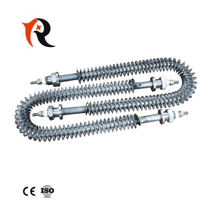 U shape high tempertaure stainless steel 304 fin heating element