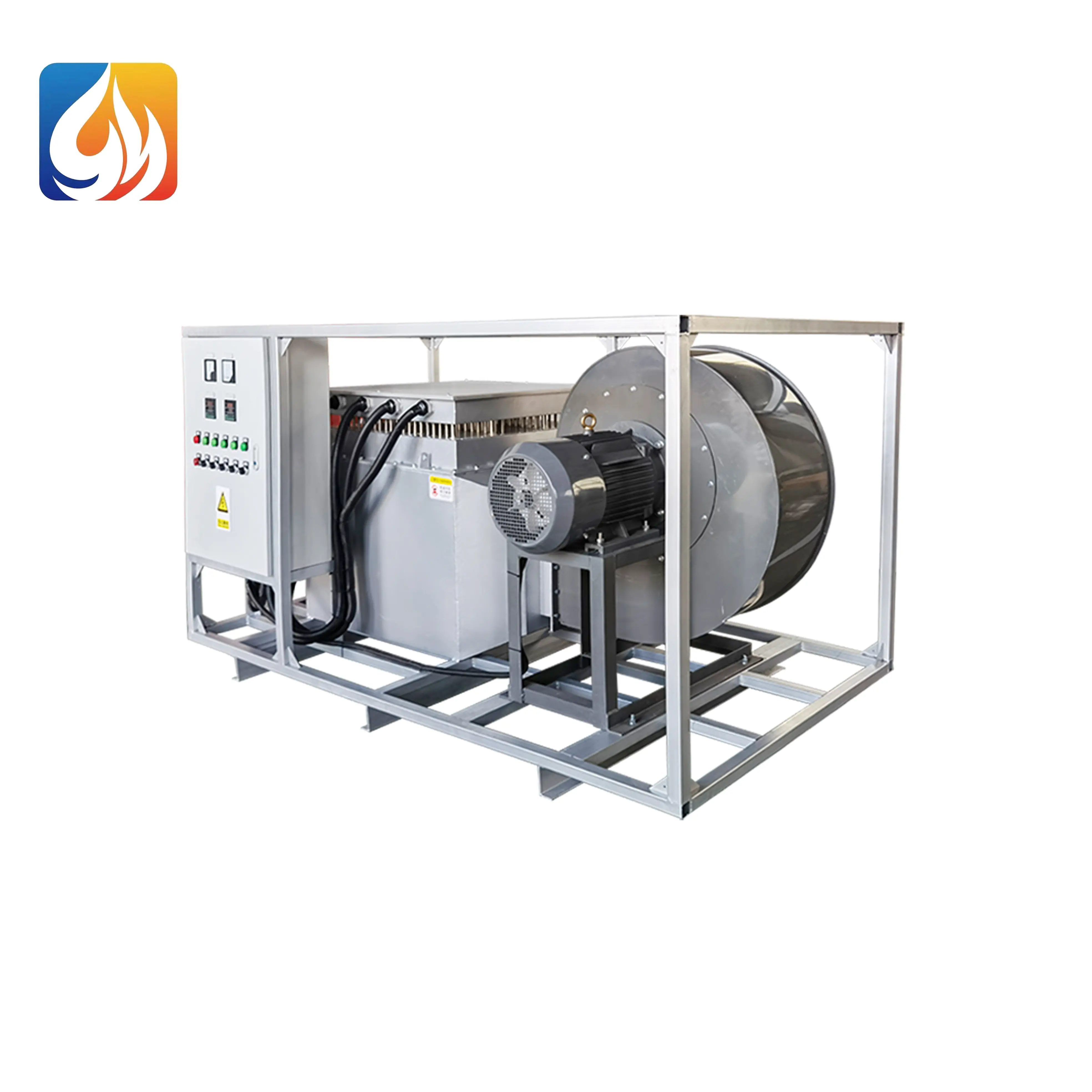 Gas Duct Heater Customized 380V air duct heater with sheath – Yanyan