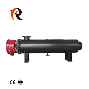 Chemical reactor pipeline heater