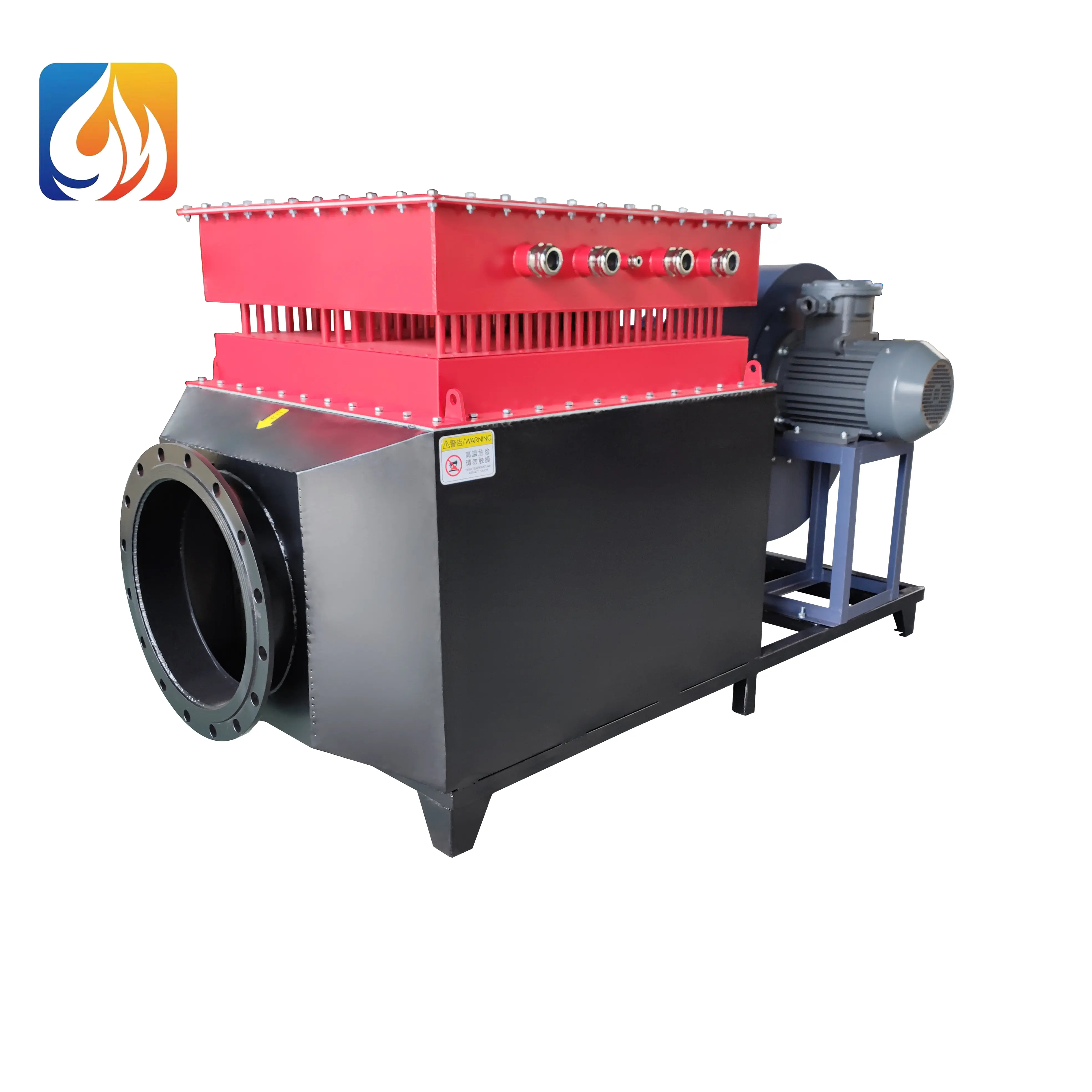 Electric Air Process Duct Heater High quality 100KW electric air duct heater with blower for room heating – Yanyan